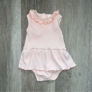 Tun Tun ribbed skirted bodysuit